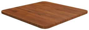 vidaXL Tampo mesa quadrado 40x40x1,5 carvalho tratado castanho-escuro