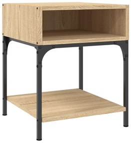 Mesas cabeceira 2pcs 40x41x50 cm deriv. madeira carvalho sonoma