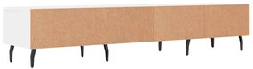 Móvel de TV 150x36x30 cm derivados de madeira branco
