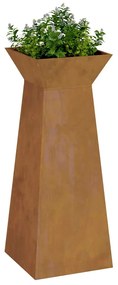 Suporte para Plantas Aço corten 40 x 40 x 101 cm