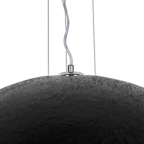 LED Candeeiro de suspensão inteligente preto com dourado 70 cm com Wi-Fi A60 - Magna Moderno