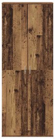 Highboard Madeira Velha 70x35x180 cm Madeira Engenharia