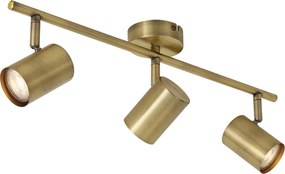 Foco moderno bronze regulável 3-luzes - Jeana