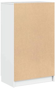 Sapateira 59x35x100 cm derivados de madeira branco brilhante