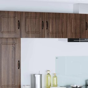 vidaXL Armário de Cozinha Kalmar 2 pcs Carvalho Marrom 40 x 31 x 40 cm