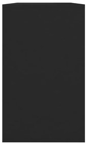 Aparador 120x41x75 cm aglomerado preto