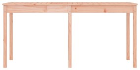 Mesa de jardim 159,5x82,5x76 cm madeira de douglas maciça