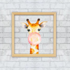 Quadro Decorativo emoldurado Cam13855653232 – Multicolor – 32 x 32 cm