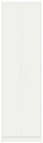 Guarda-roupa Branco 55x25x189 cm Madeira Engenharia