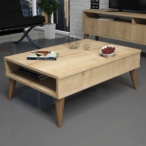 Mesa de Centro Best – Carvalho – 90 cm x 34,6 cm x 60 cm