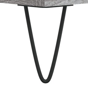 Móvel de TV 100x34,5x44,5 cm derivados madeira cinzento sonoma