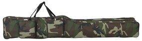 Saco para cana de pesca 150 cm tecido oxford camuflagem verde