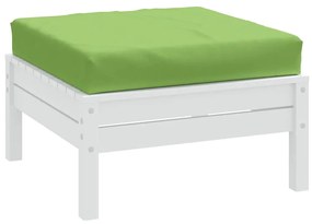 Almofadão p/ paletes 60x60x9,5 cm mesclado tecido verde