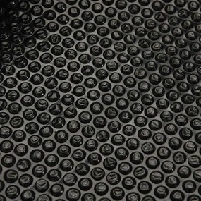 Cobertura retangular para piscina 800x500 cm PE preto