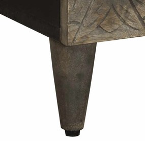 Aparador 80x33x75 cm madeira maciça manga