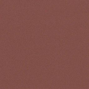 Toldo lateral retrátil 120x600 cm castanho