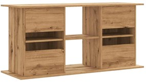 Suporte aquário 121x41x58 cm deriv. madeira carvalho artisiano