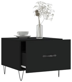 Mesa de centro 50x50x40 cm derivados de madeira preto