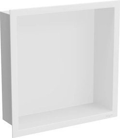 Mexen X-Wall-R prateleira embutida com flange 30 x 30 cm, branca - 1920303010