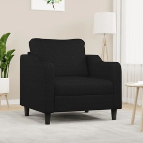 Poltrona 60 cm tecido preto