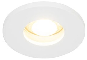 Foco embutido moderno branco para casa de banho - Shed Moderno