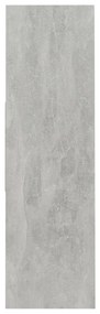 Estante 97,5x29,5x100 cm derivados de madeira cinzento cimento