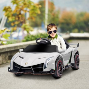 HOMCOM Carro Elétrico Lamborghini para Crianças de 3 a 6 Anos Carro a