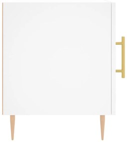 Mesa cabeceira 40x40x50 cm derivados de madeira branco