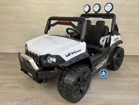 Carro eletrico crianças Todo terreno buggy guepard 2 Lugares branco