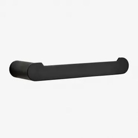 Porta-rolos Para Banheiro Em Aço Inoxidável Alameda Preto Mate - Sklum