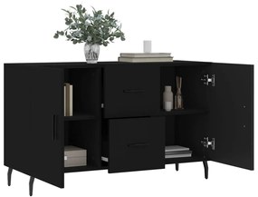 Aparador 100x36x60 cm derivados de madeira preto