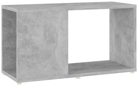 vidaXL Móvel de TV 60x24x32cm derivados de madeira cinzento cimento