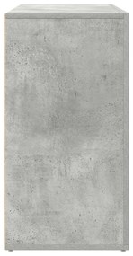 Aparador vidaXL Cinza Concreto Madeira Engenheirada 120 x 36 x 69 cm