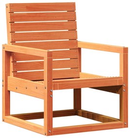 3 pcs conjunto lounge de jardim pinho maciço castanho-mel