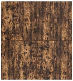 Cama de Armazenamento em Carvalho Fumê 180x200 cm