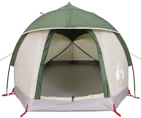 Tenda de campismo cúpula para 1 pessoa impermeável verde