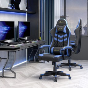 Vinsetto Cadeira Gaming Cadeira de Escritório Ergonómica com Altura Re