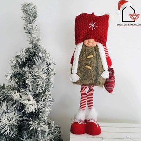 Boneca de Natal | Altura: 50 centímetros