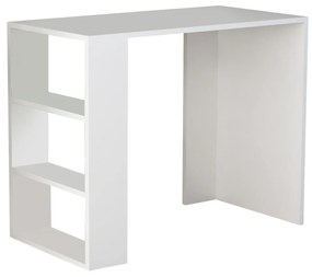 Secretária Netenya – Branco – 90x74x40 cm | Tribo Home