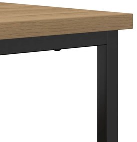 Sideboard vidaXL Artisan Carvalho 100x35x80 cm Madeira engenheirada e