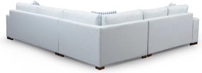 Sofá de Canto Loop - Branco - 282 x 322 cm