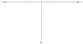 Toldo automático independente 600x350 cm azul e branco