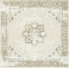 Tapete artesanal de pelo curto lavável Kushim