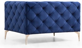Cadeira Wing Como – Azul Marinho – 108x70x90 cm