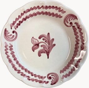 Prato de pequeno-almoço pintado à mão Antica