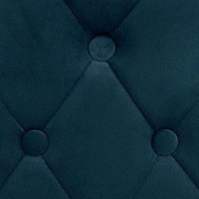 Bancos de bar 2 pcs veludo azul
