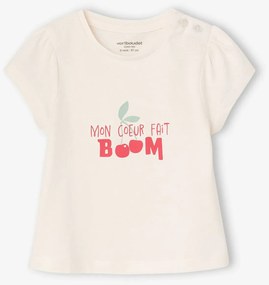 Lote de 3 camisolas Basics de mangas compridas para menina cru