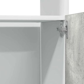 Armário para micro-ondas “Lyon” 60x57x207 cm cinza