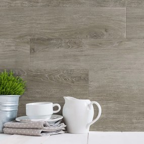 434309 Grosfillex Ladrilho parede Gx Wall+ 15 pcs 15x90 cm carvalho castanho