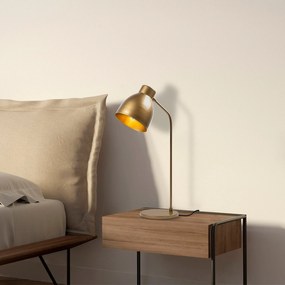 Candeeiro de Mesa Murek – Dourado – 18 x 29 x 60 cm